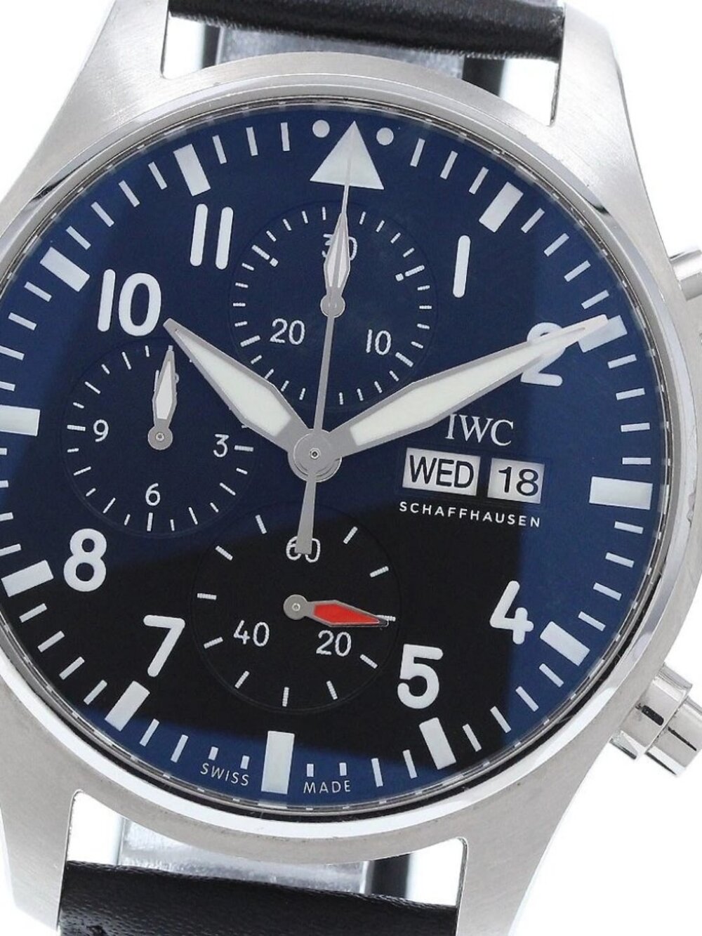 IWC SCHAFFHAUSEN Pilot watch chronograph IW378001 Automatic Men's Watch